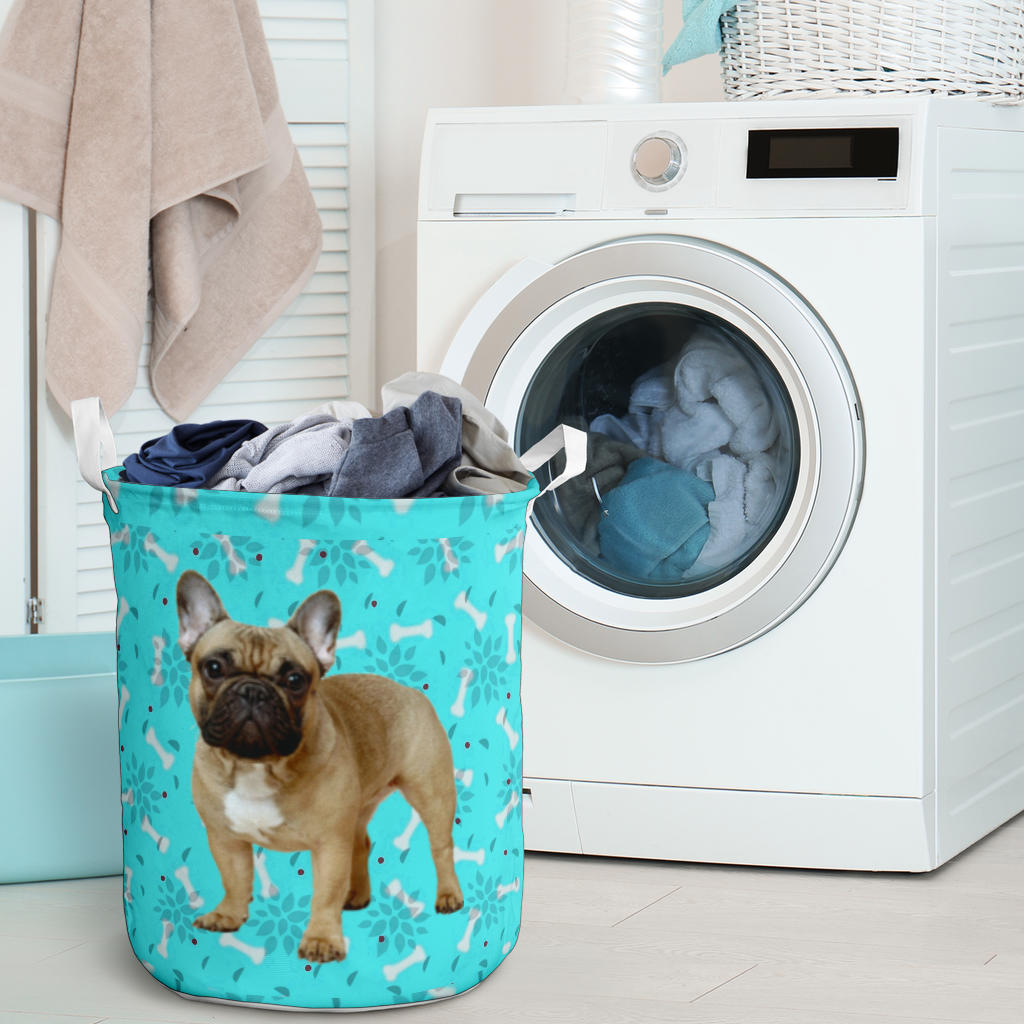 French Bulldog Laundry Basket