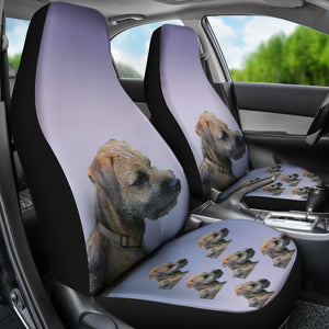 Border Terrier Car Seat Cover (Set of 2)