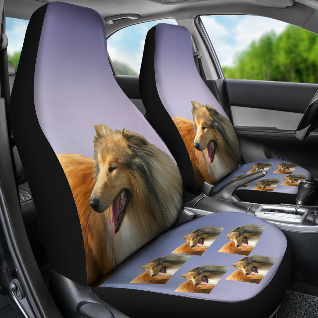 Collie Car Seat Cover (Set of 2)