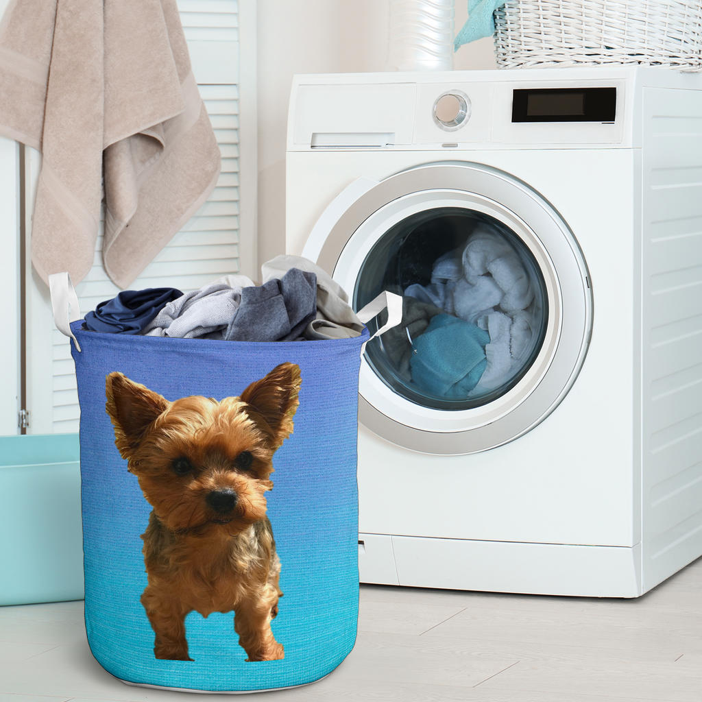 Yorkie Laundry Basket