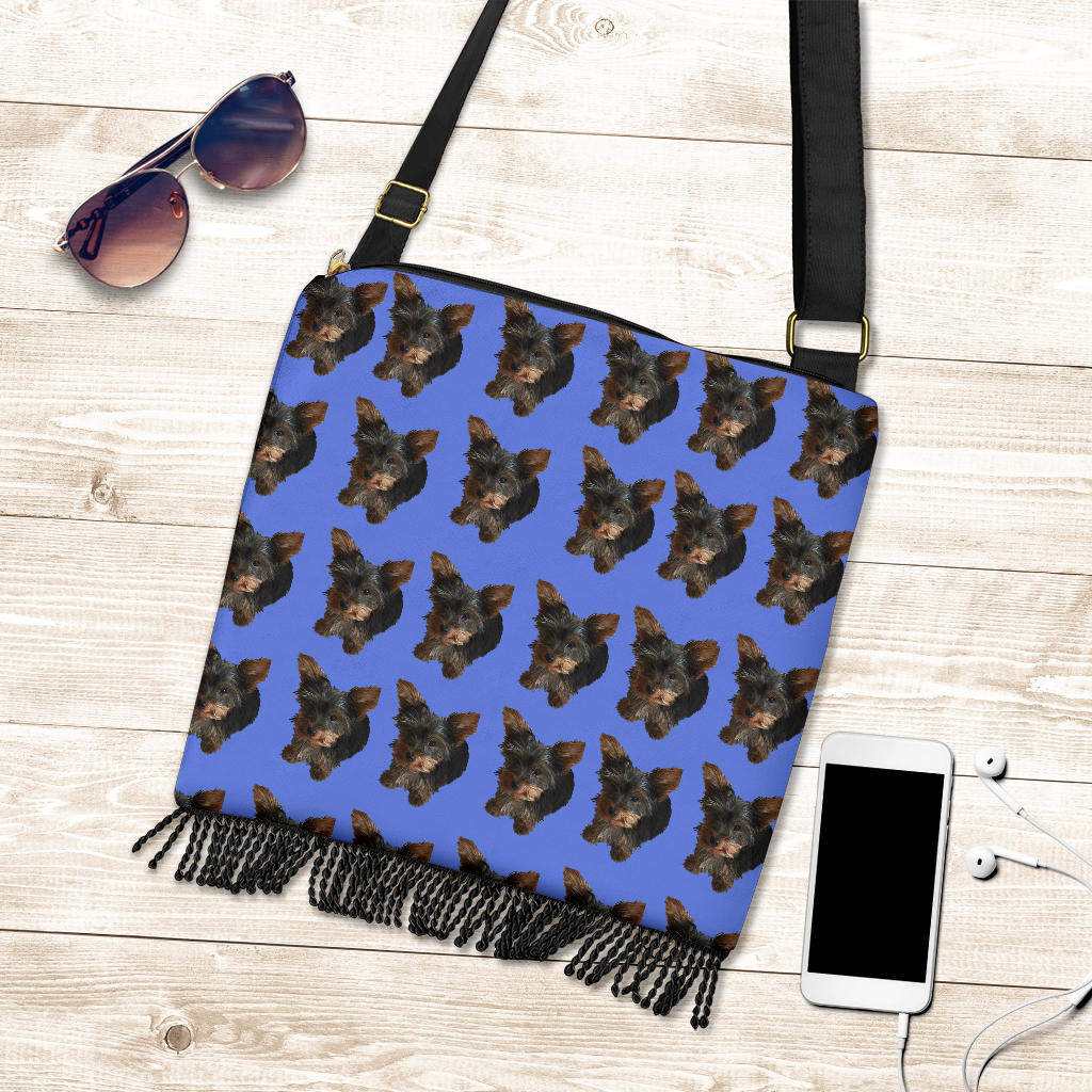 Yorkie Crossbody Boho Bag