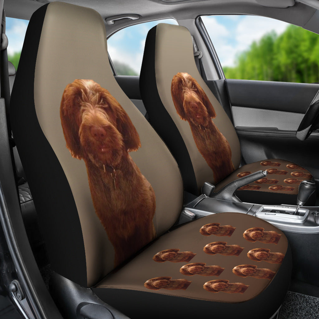 Spinone Italiano Car Seat Cover (Set of 2)