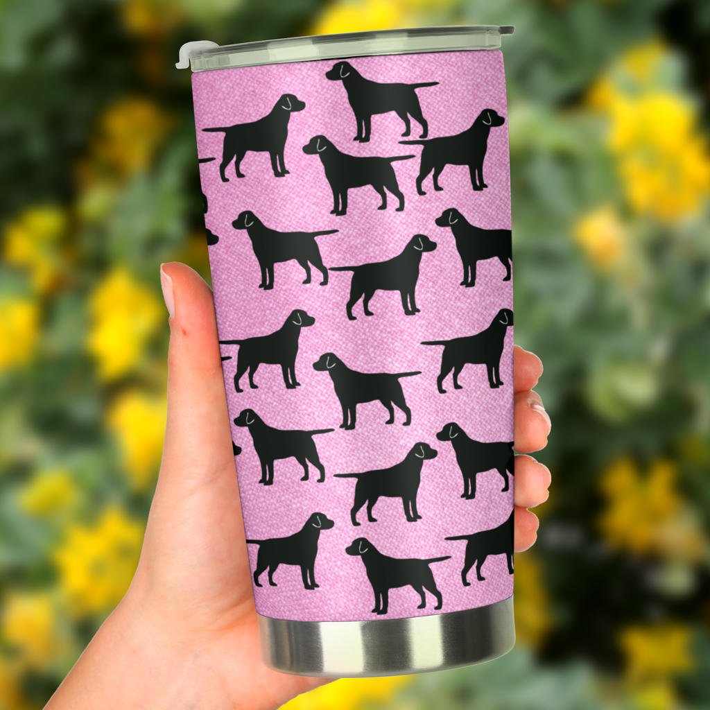 Black Lab Tumbler