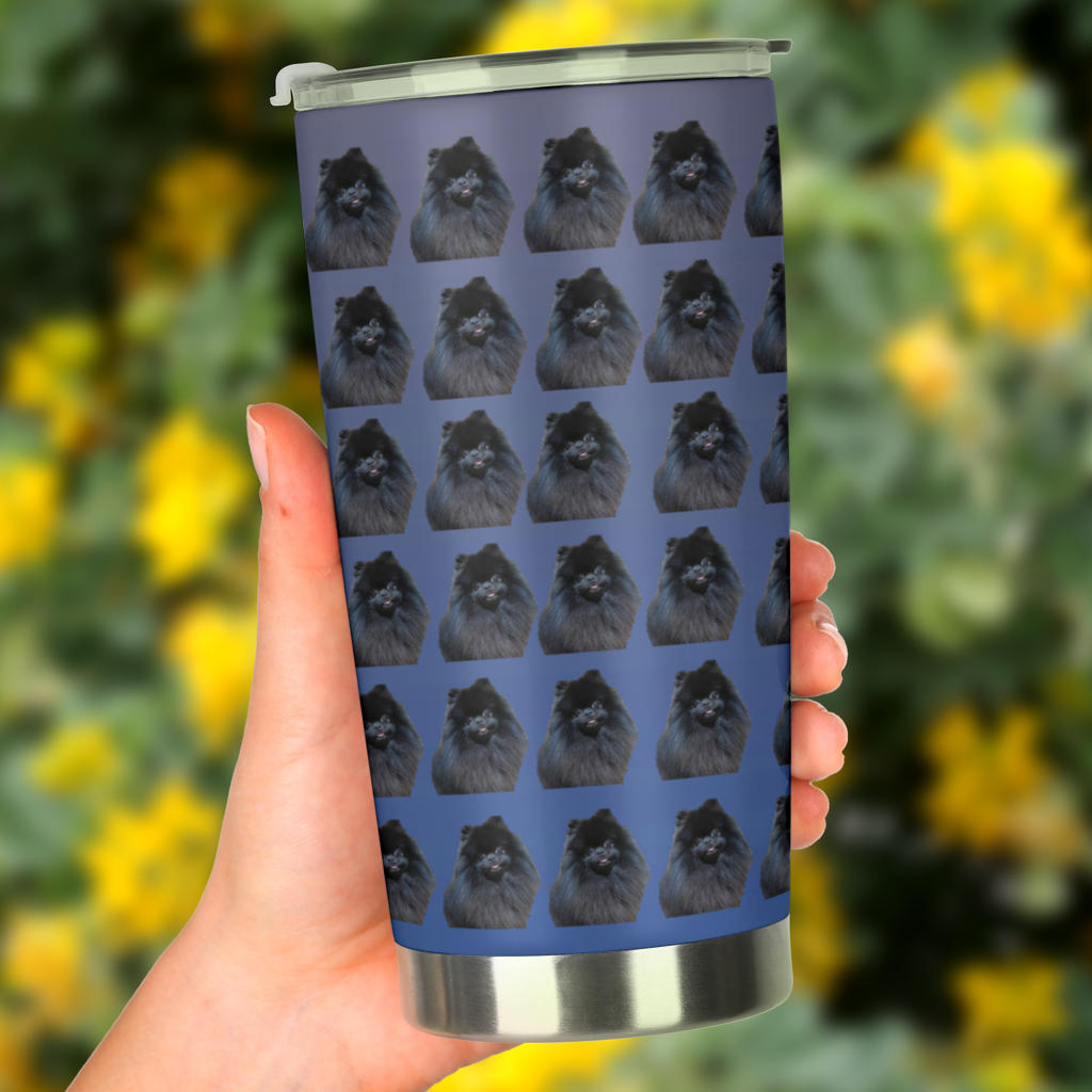 Pomeranian Tumbler - Black