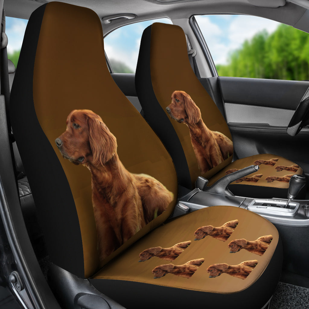 Irish Setter Car Seat Cover (Set of 2)