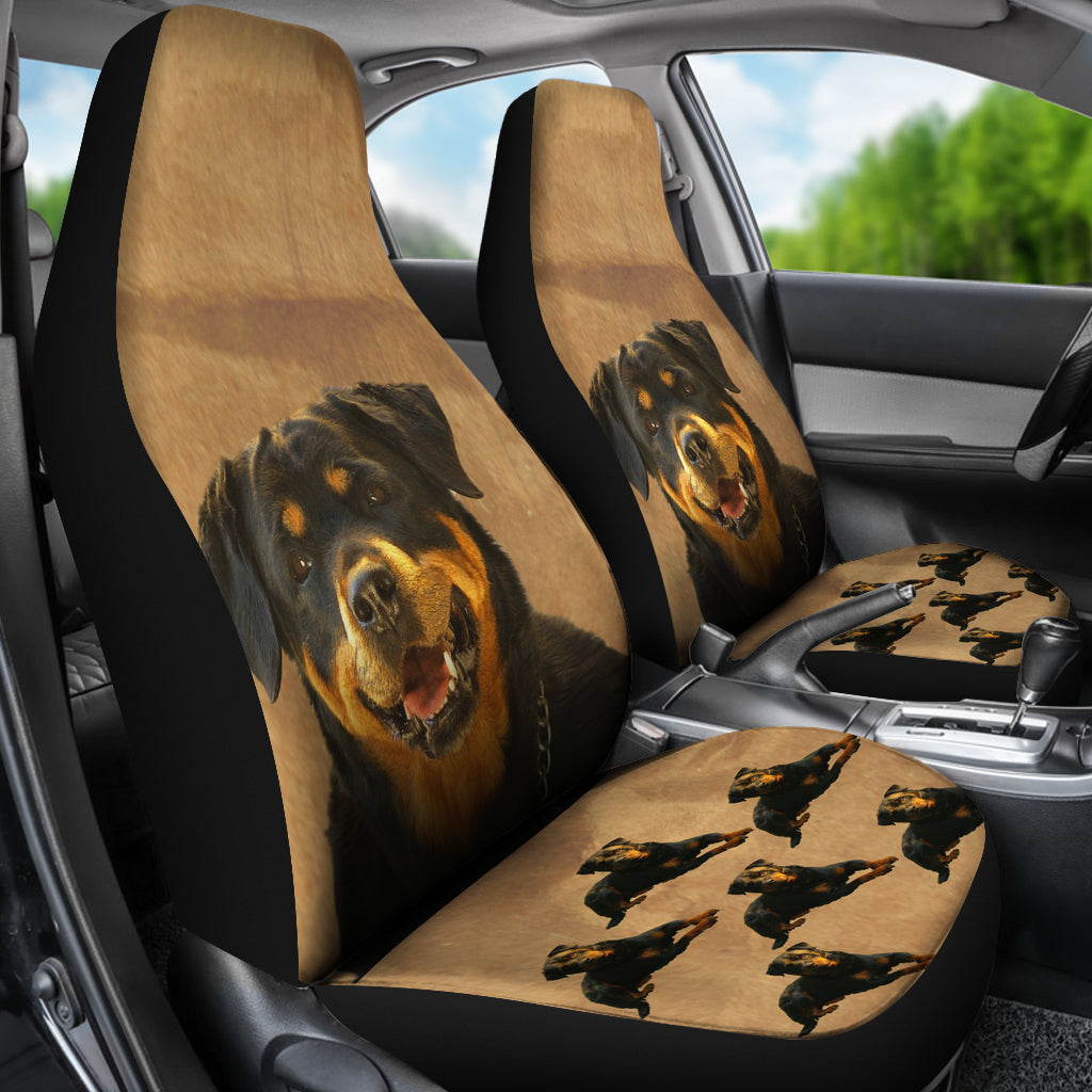 Rottweiler Car Seat Cover (Set of 2)