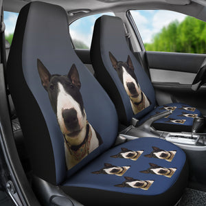 Bull Terrier Car Seat Cover (Set of 2)