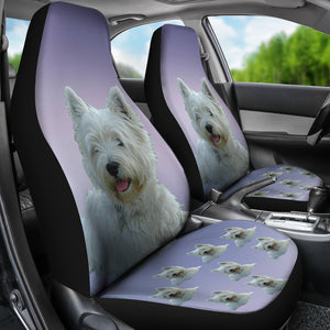 Westie Car Seat Cover (Set of 2)
