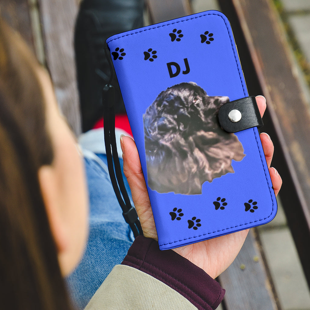 Newfoundland Phone Case Wallet - DJ