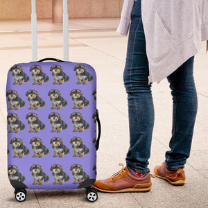 Morkie Luggage Cover