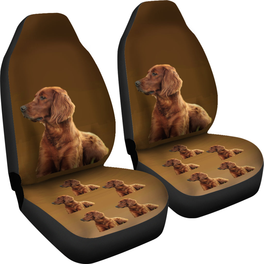 Irish Setter Car Seat Cover (Set of 2)