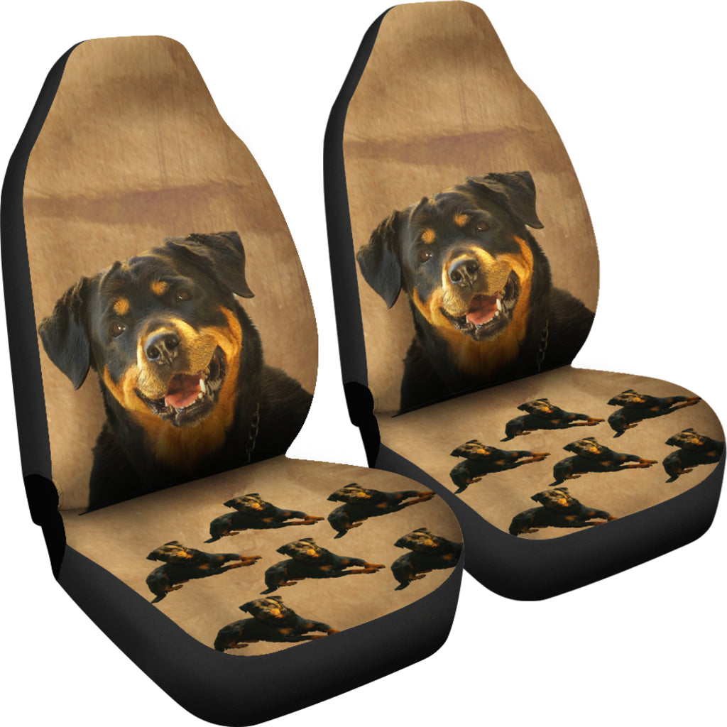 Rottweiler Car Seat Cover (Set of 2)