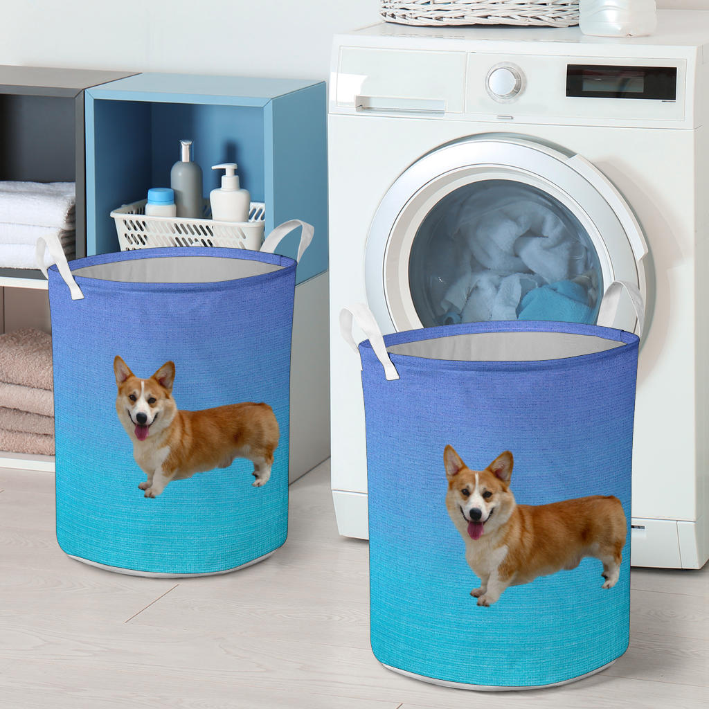 Corgi Laundry Basket