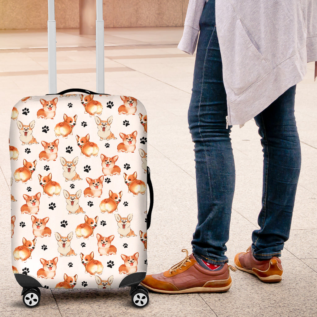 Corgi Luggage Covers - Welsh