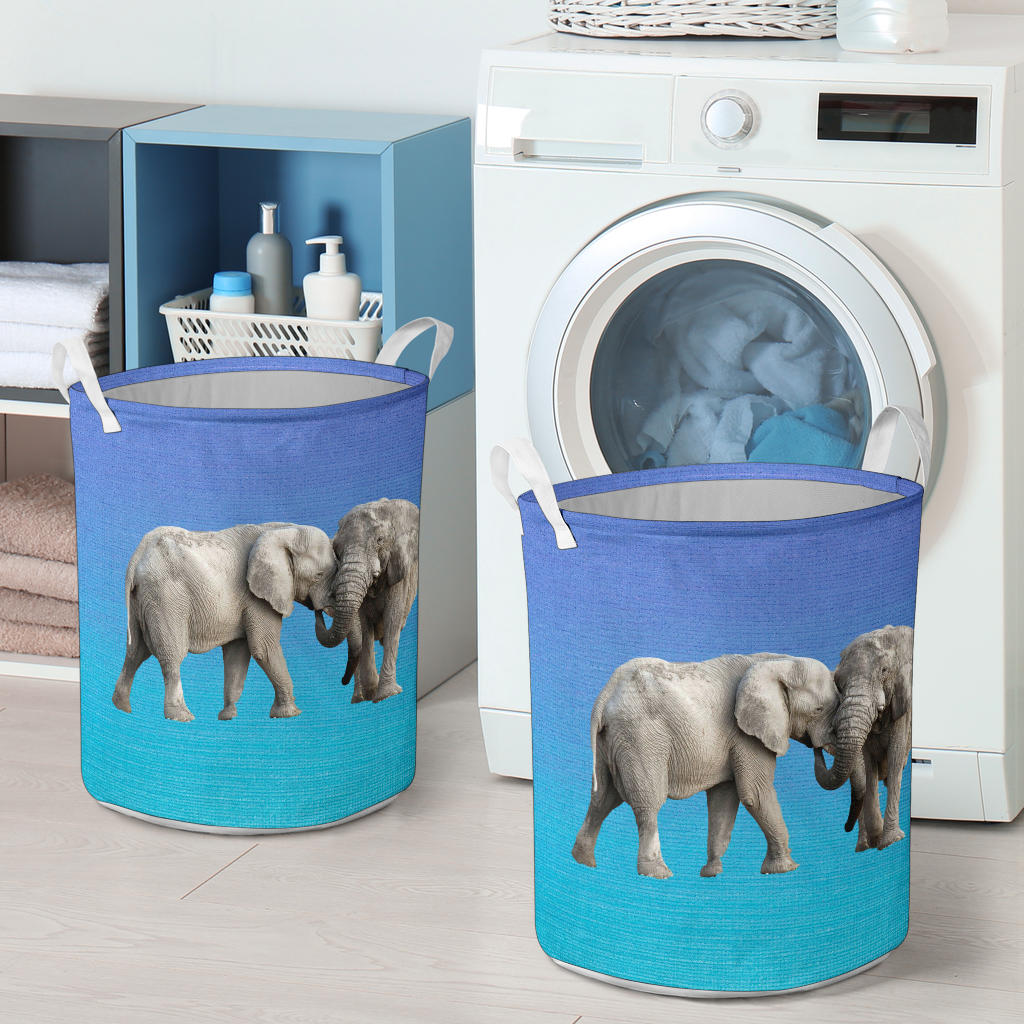 Elephant Laundry Basket