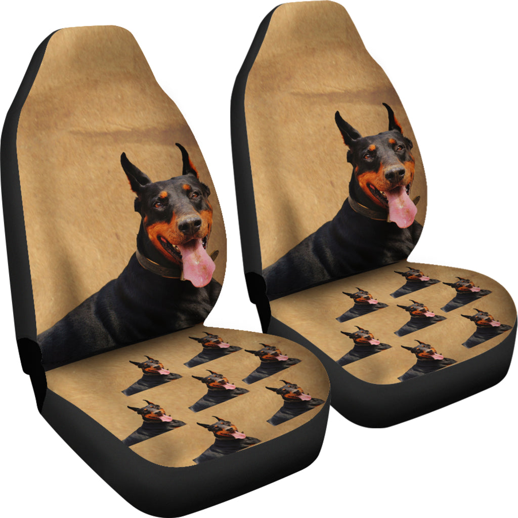 Doberman Car Seat Cover (Set of 2)