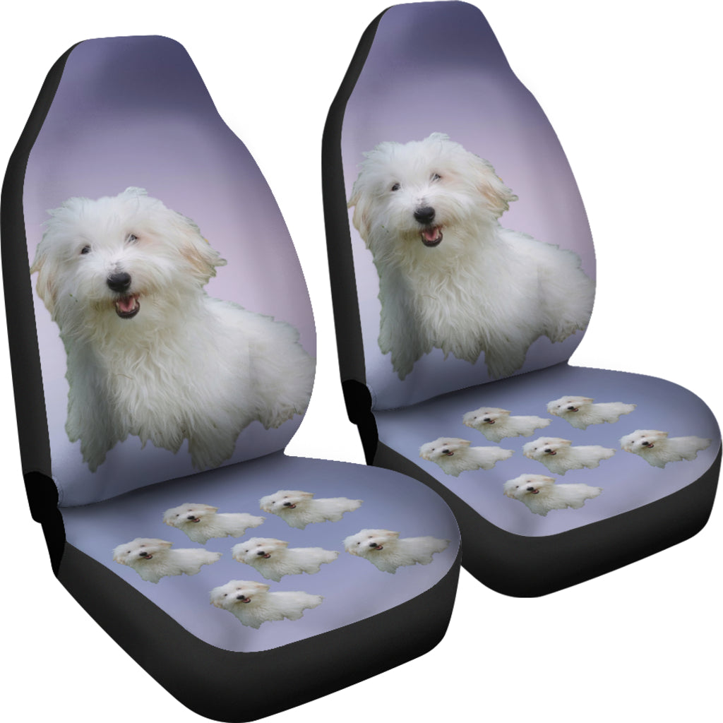 Coton De Tulear Car Seat Cover (Set of 2)