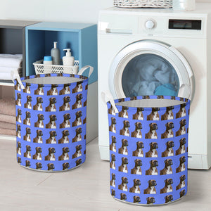 Boxer Laundry Baskets - Brindle
