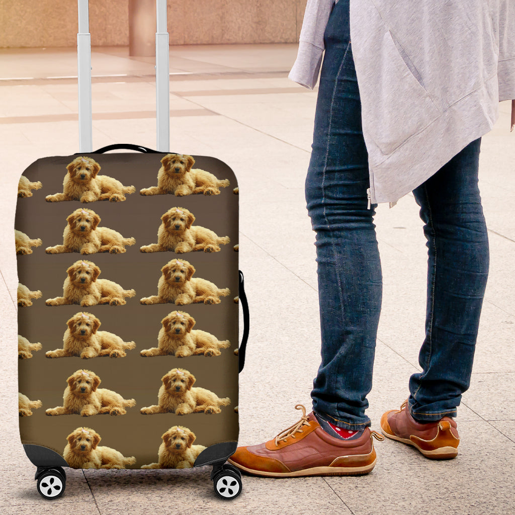 Goldendoodle Luggage Cover