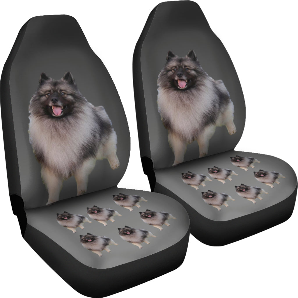 Keeshond Car Seat Covers (Set of 2)