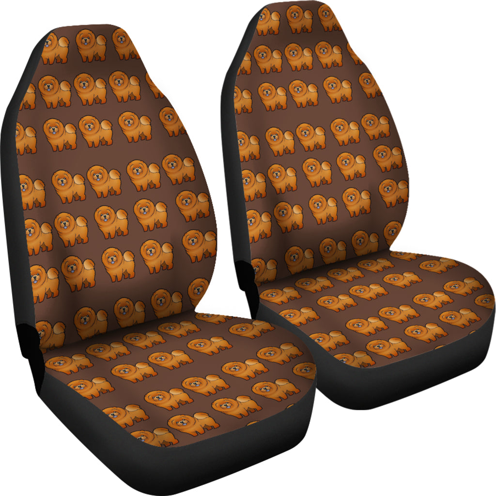 Chow Chow Car Seat Cover (Set of 2)