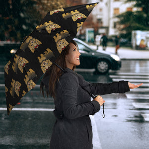 Yorkie Umbrella - Semi-Automatic
