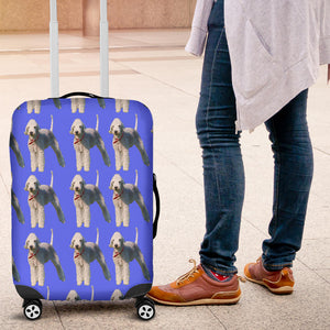 Bedlington Terrier Luggage Cover