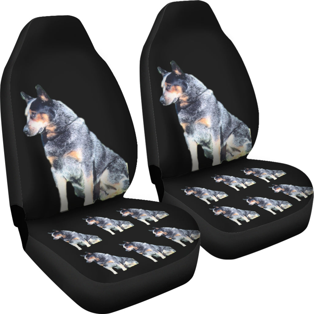 Australian Cattle Dog Car Seat Covers (Set of2)