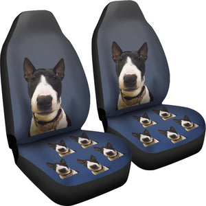 Bull Terrier Car Seat Cover (Set of 2)