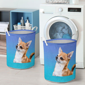 Chihuahua Laundry Basket