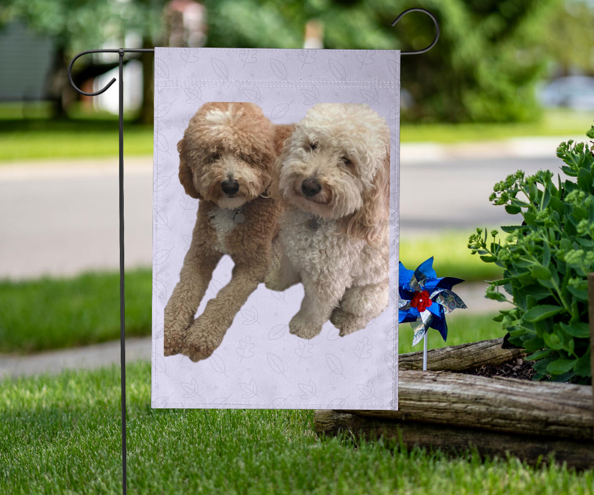 Goldendoodle Garden Flag