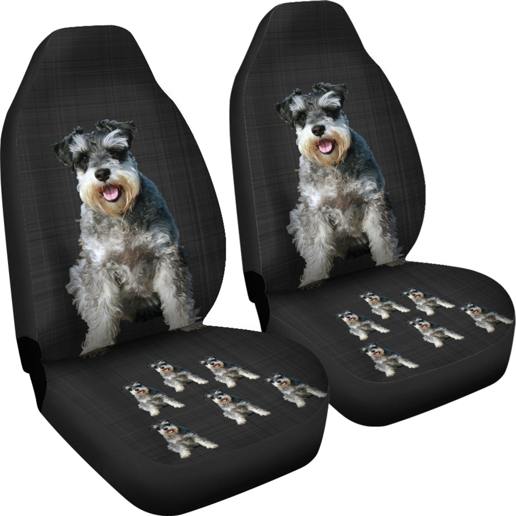 Schnauzer Car Seat Cover (Set of 2)