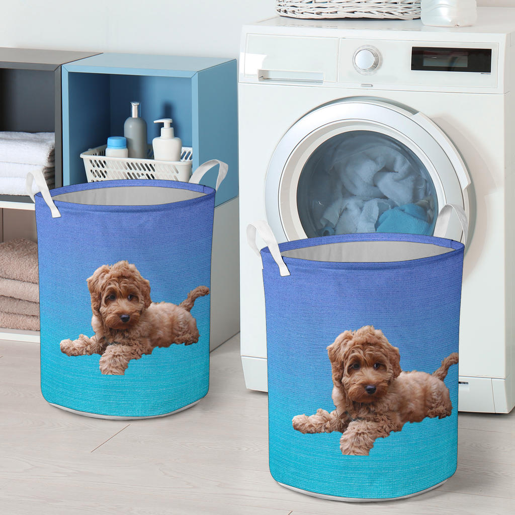 Labradoodle Laundry Basket