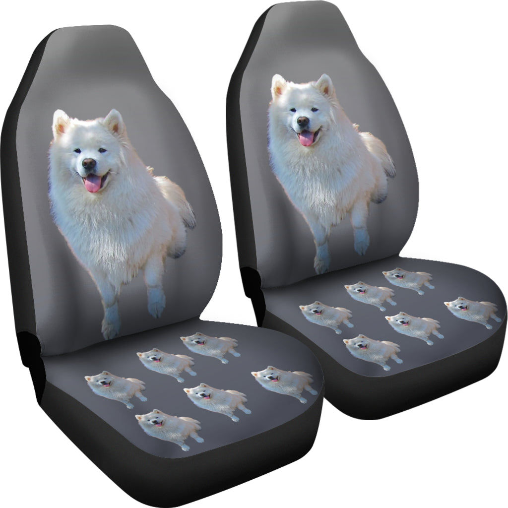 Samoyed Car Seat Cover (Set of 2)