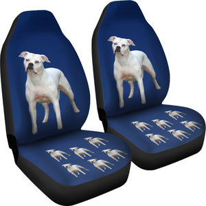 American Bulldog Car Seat Covers (Set of2)