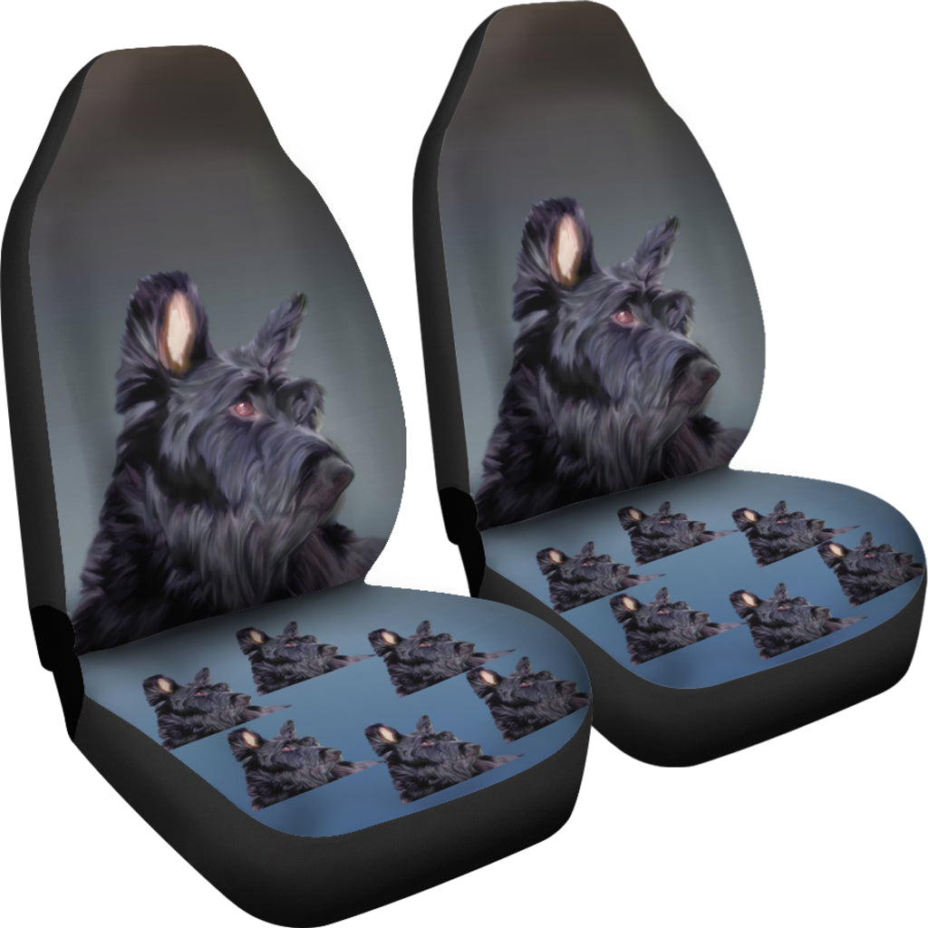 Scottish Terrier Car Seat Cover (Set of 2)