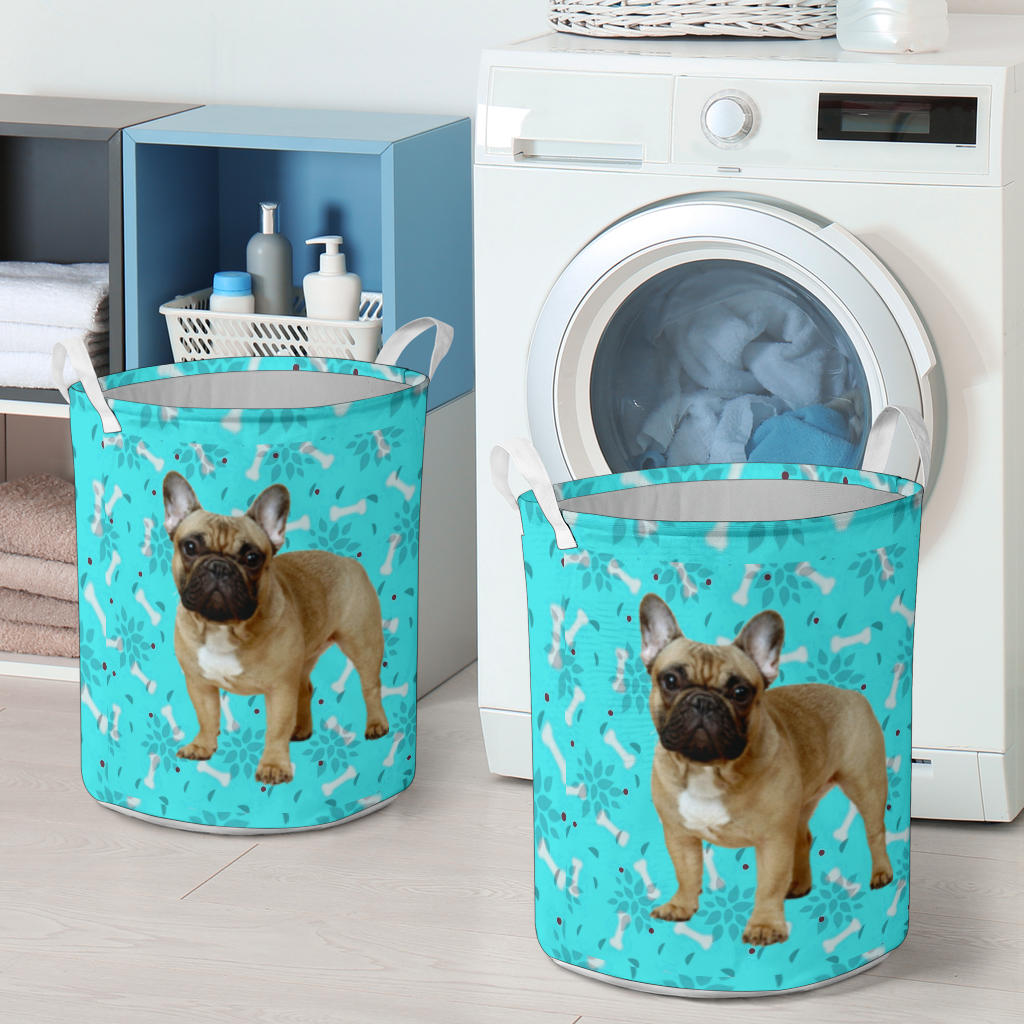 French Bulldog Laundry Basket