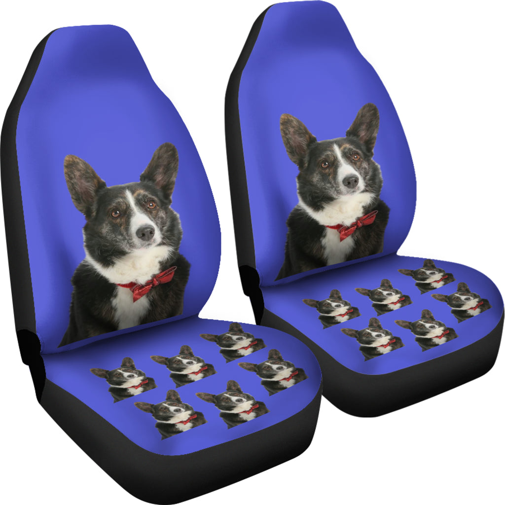 Corgi Car Seat Covers - Cardigan (Set of 2)