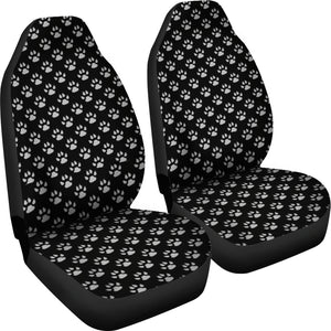 Paw Print Car Seat Cover (Set of 2)