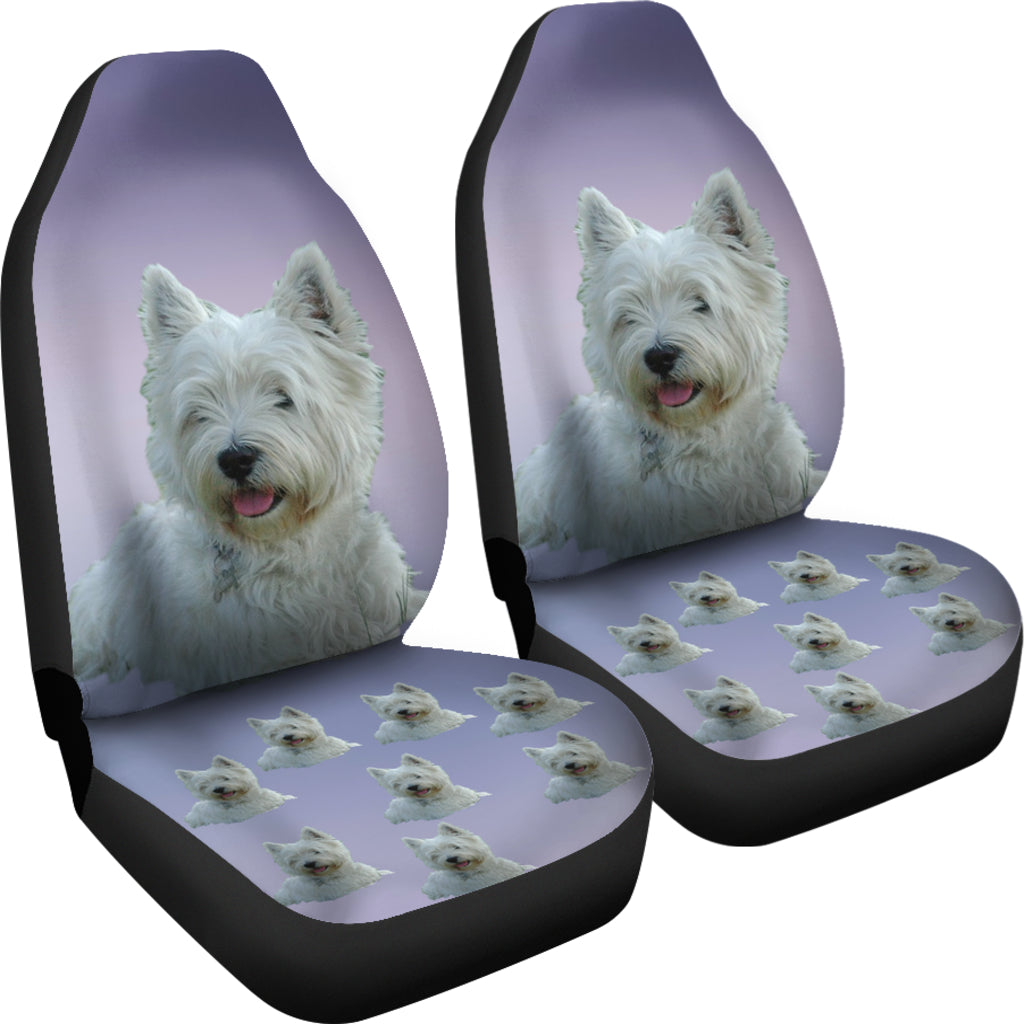 Westie Car Seat Cover (Set of 2)