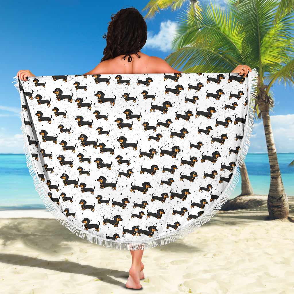 Dachshund Beach Blanket