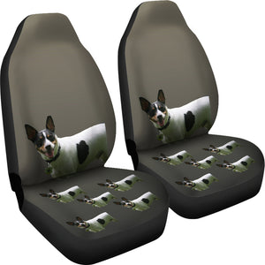Rat Terrier Car Seat Covers - Set of 2