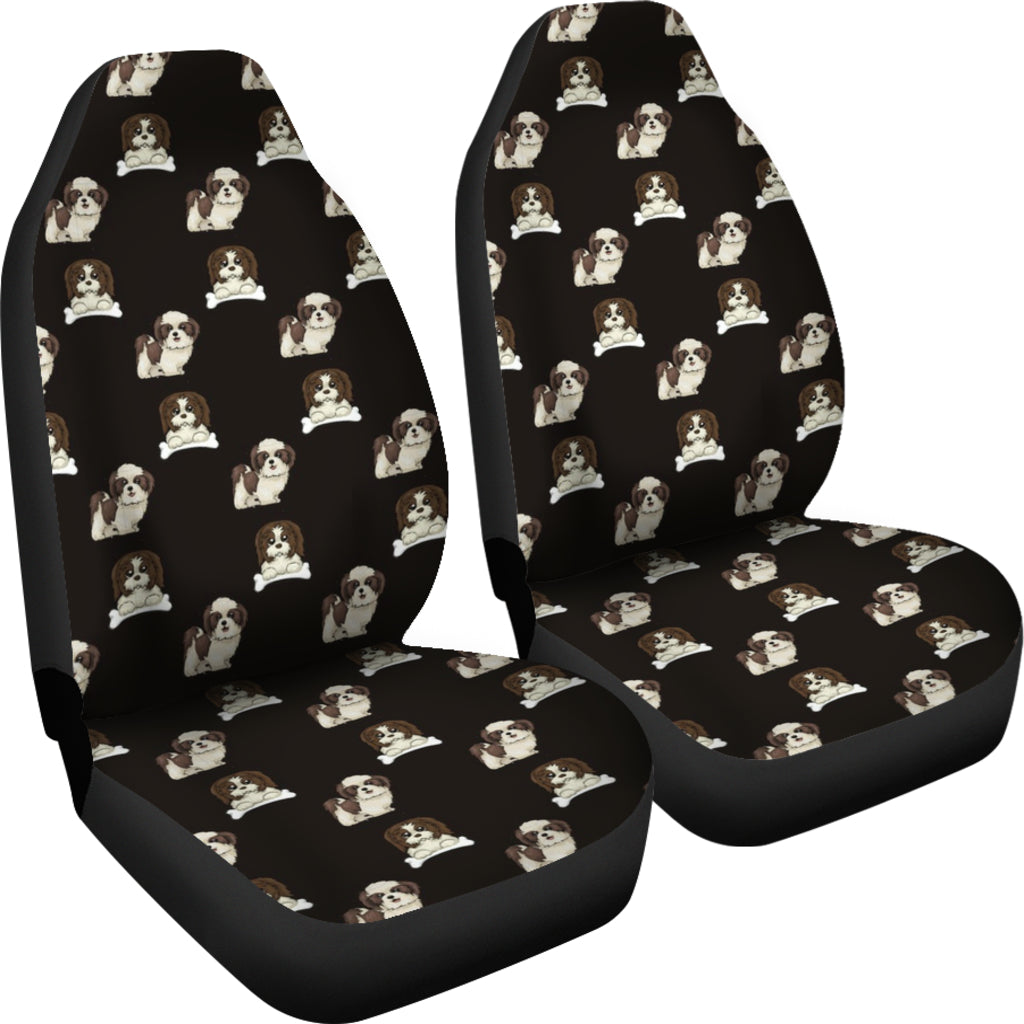 Shih Tzu Car Seat Cover (Set of 2)