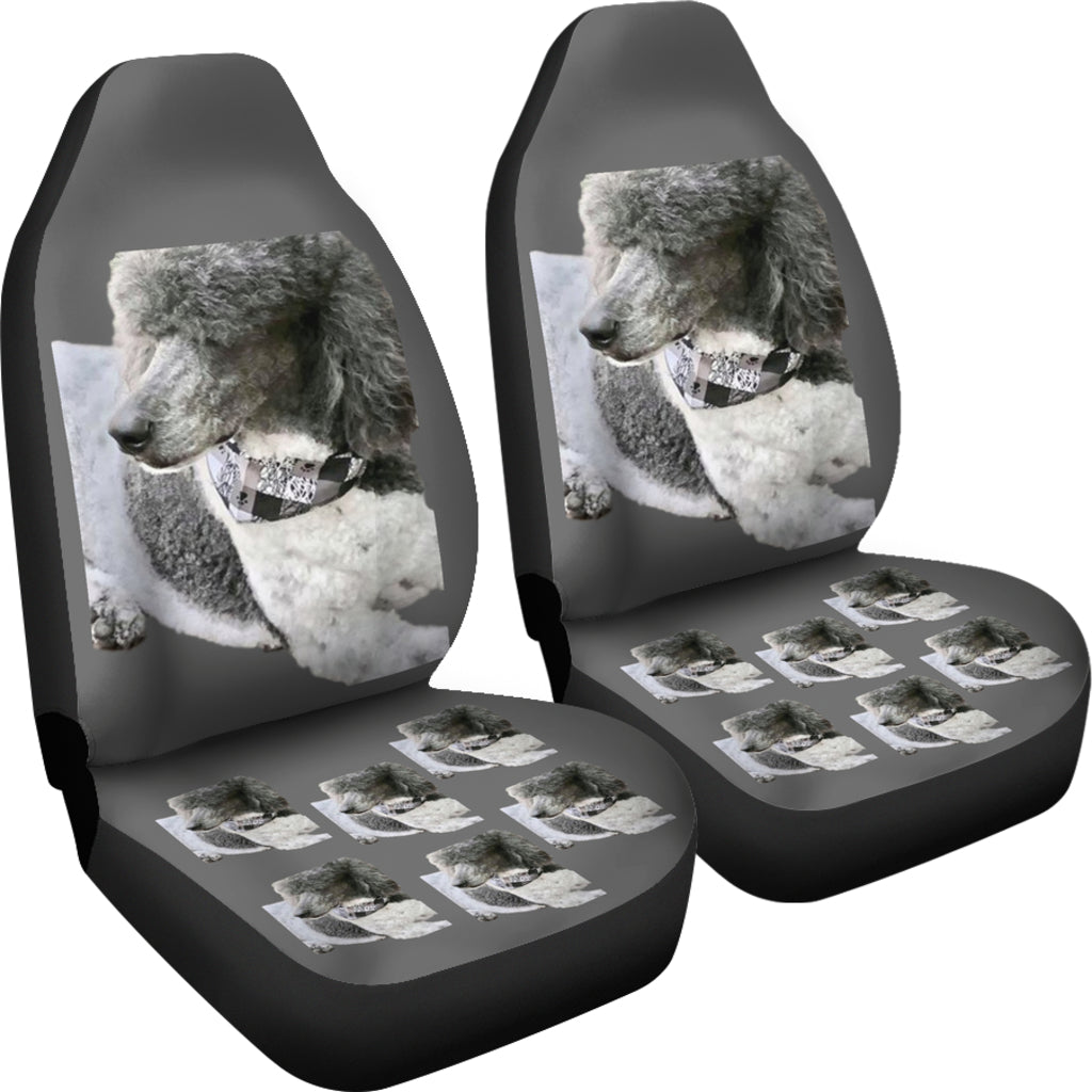 Standard Poodle Car Seat Cover - (Set of 2)