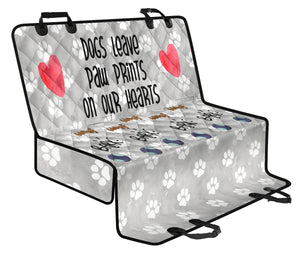 Dogs Leave Paw Prints Pet Seat Cover