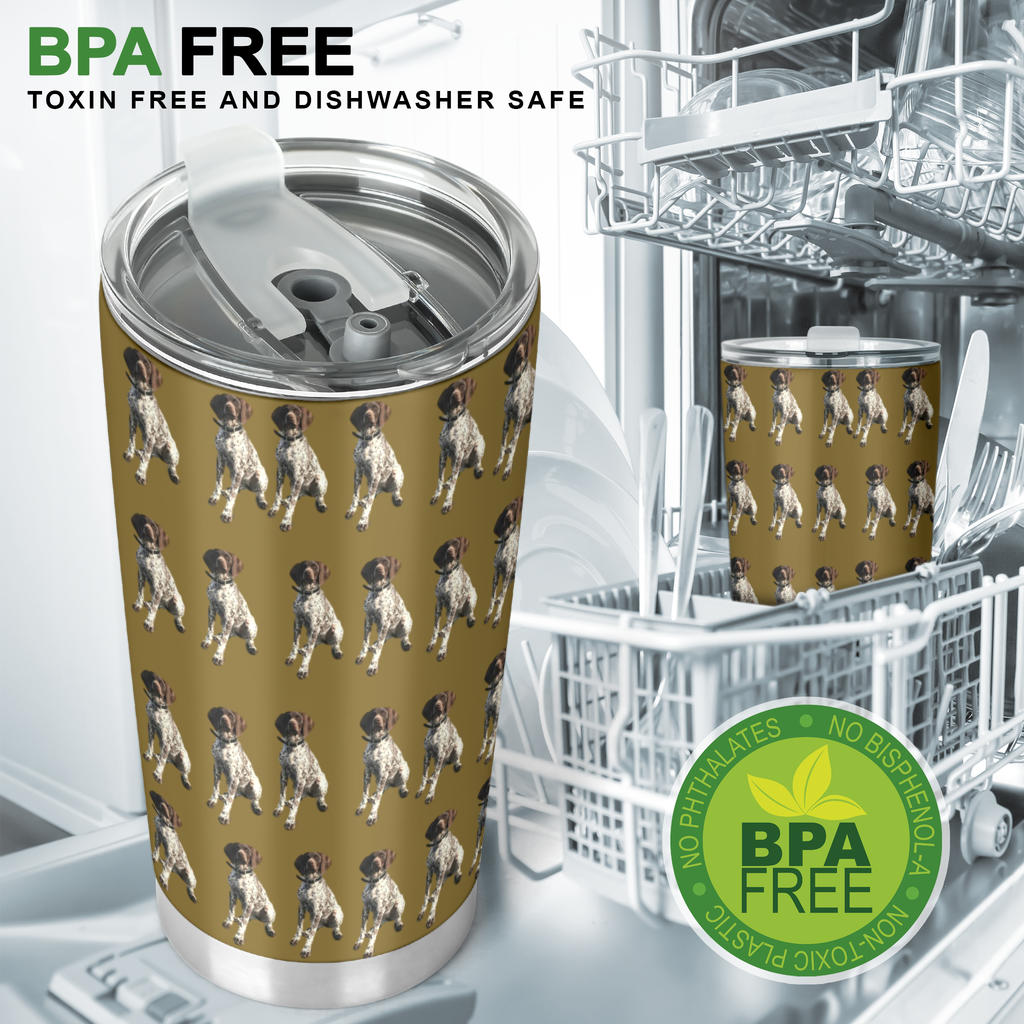 German Short Haired Pointer Tumbler