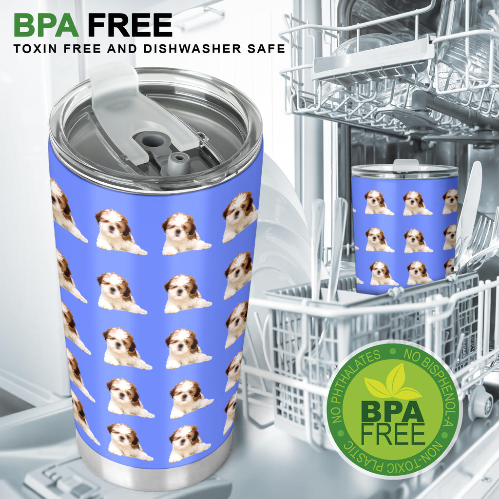 Shih Tzu Tumbler - Blue