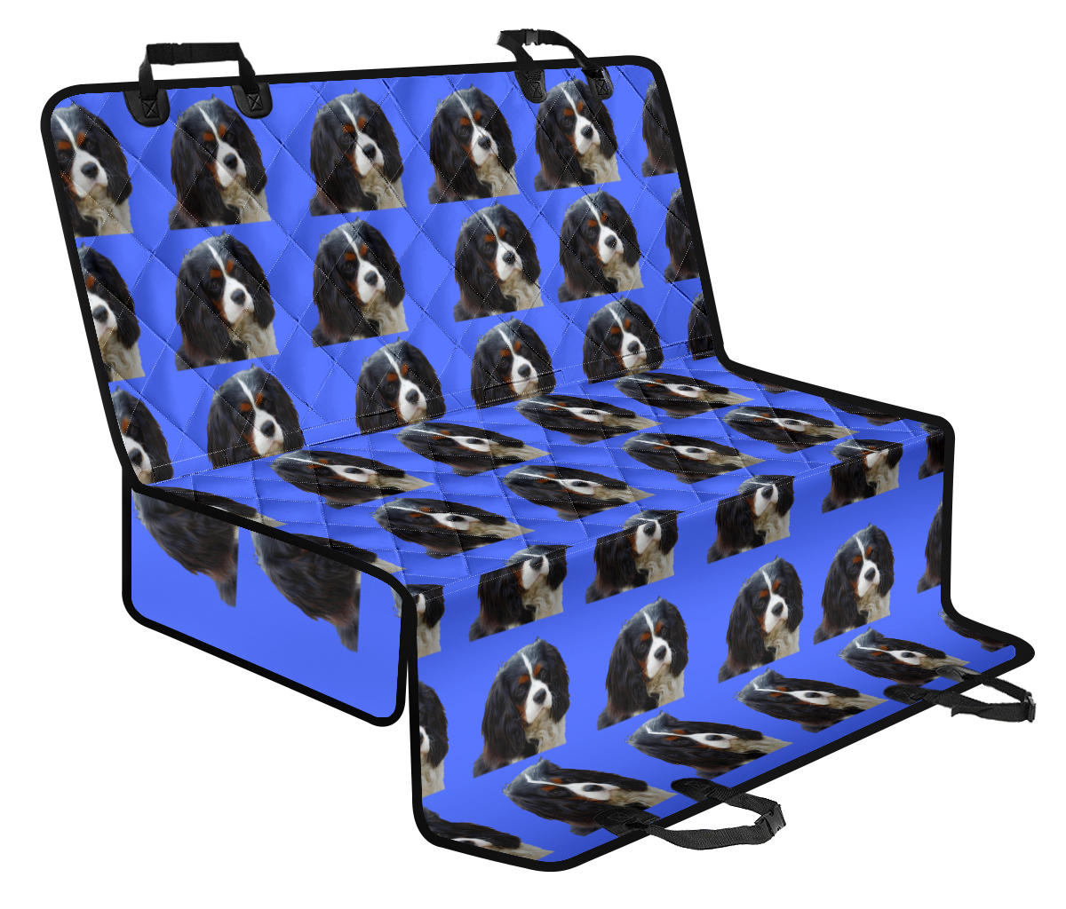 Cavalier King Charles Spaniel Tri Pet Seat Cover