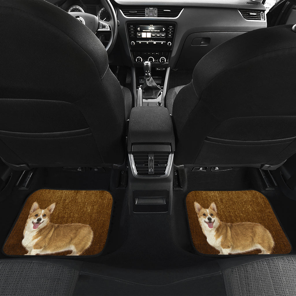 Corgi Car Mats (Front & Back)