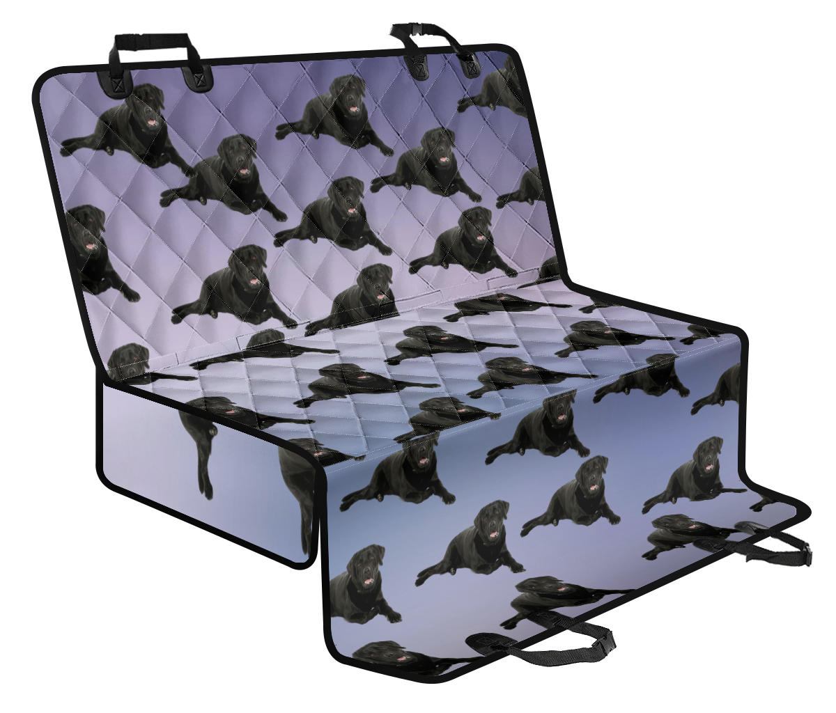 Black Lab Pet Seat Cover